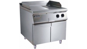 西餐廚具設備,半平半坑扒爐